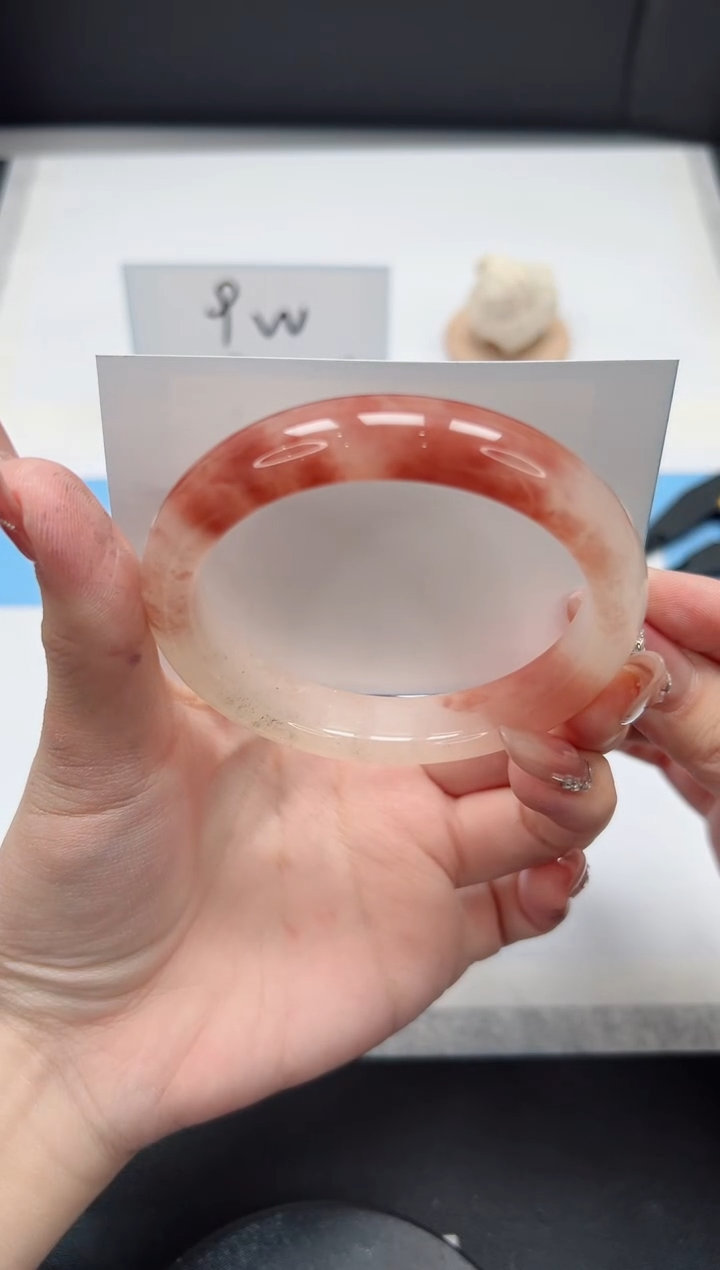 【闪购商品】石英质玉手镯未镶嵌439/桃花58.8