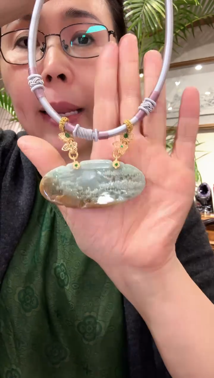 【闪购商品】翡翠颈饰未镶嵌国风