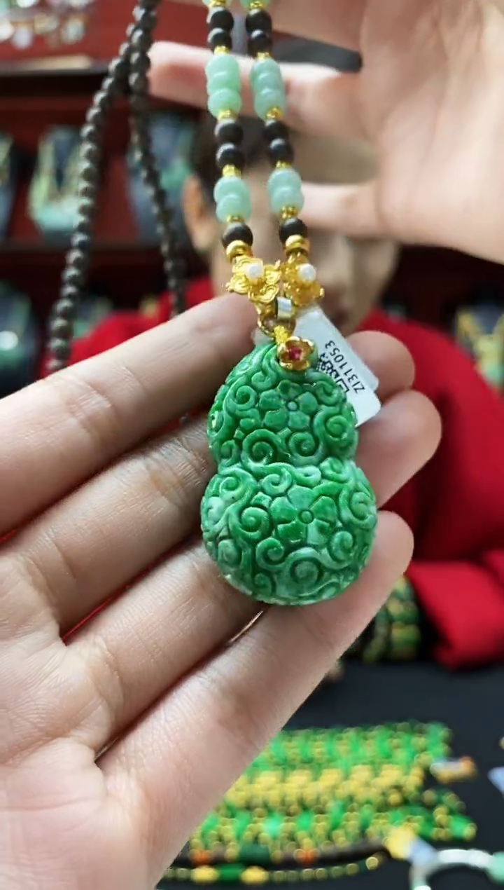颈饰未镶嵌翡翠翡翠吊坠