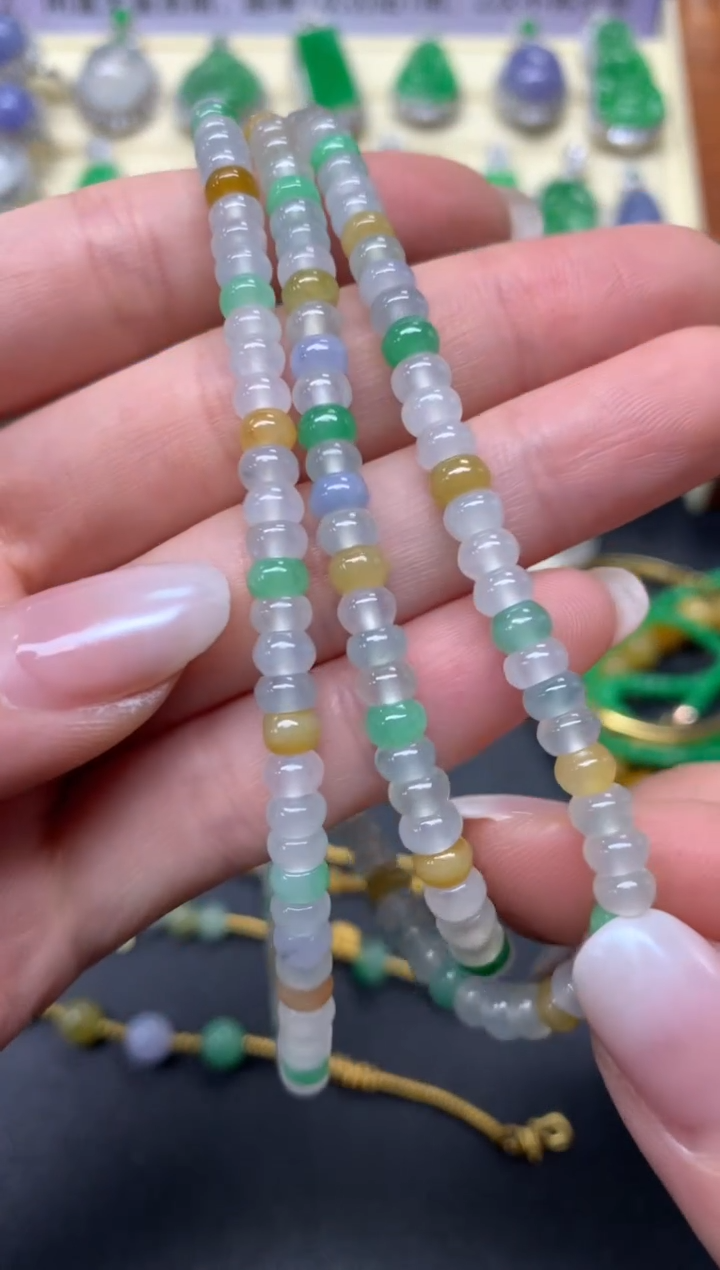 【闪购商品】翡翠项链未镶嵌珠链|2800+280