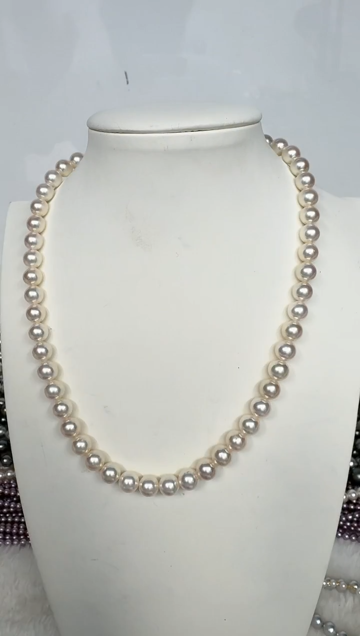 颈饰未镶嵌海水珍珠项链