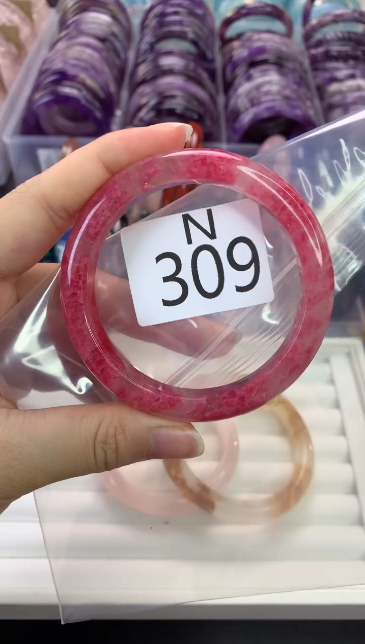 水晶手镯N未镶嵌水晶309-58