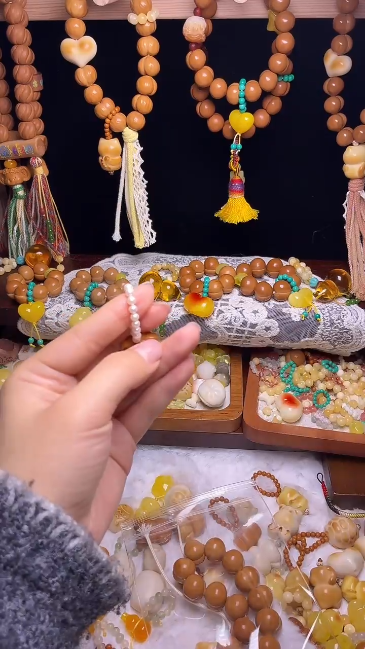 吊坠猴头核桃杨*咩跑环