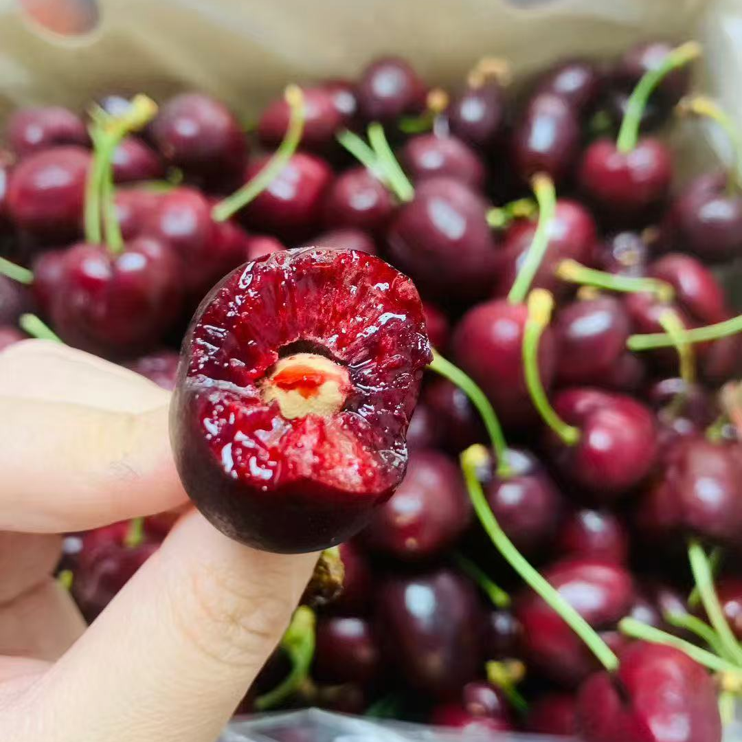 （万达店）新鲜智利车厘子，3J，5斤装，海运智利