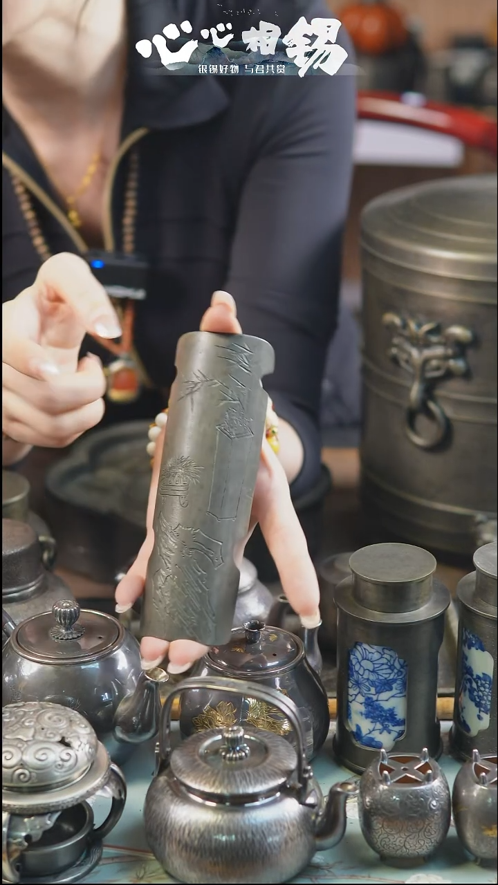 瓷片心心相锡心心相锡