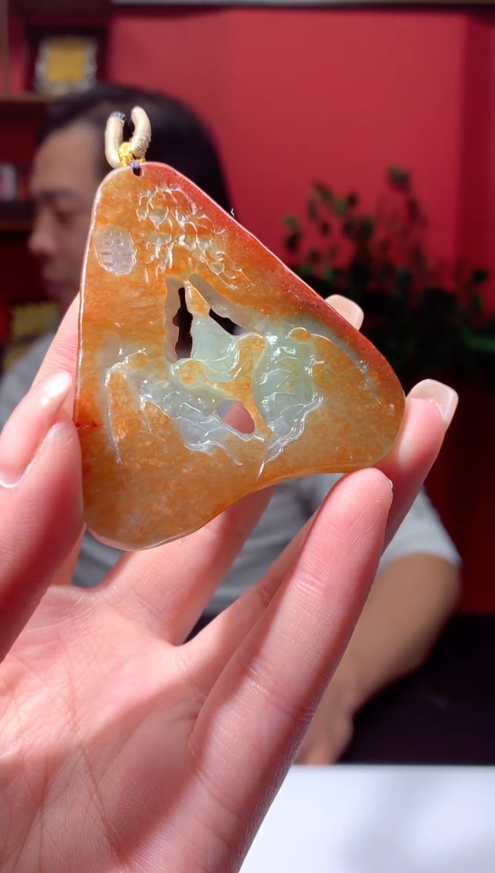 吊坠(不含链)未镶嵌翡翠天然翡翠A货20