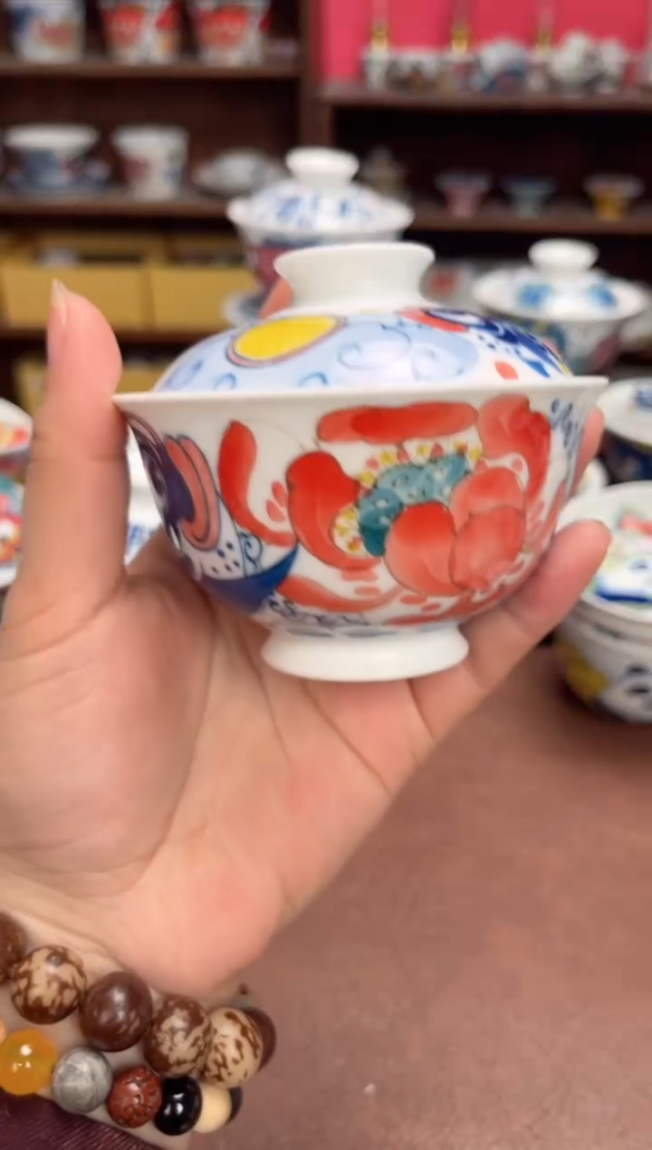 【闪购商品】宠粉福利价        莲年有鱼盖碗