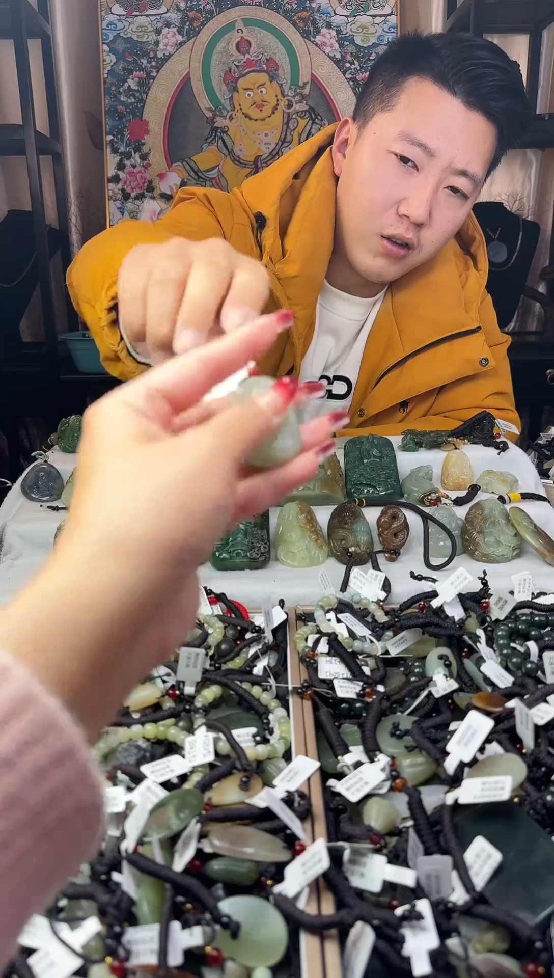 颈饰未镶嵌和田玉039