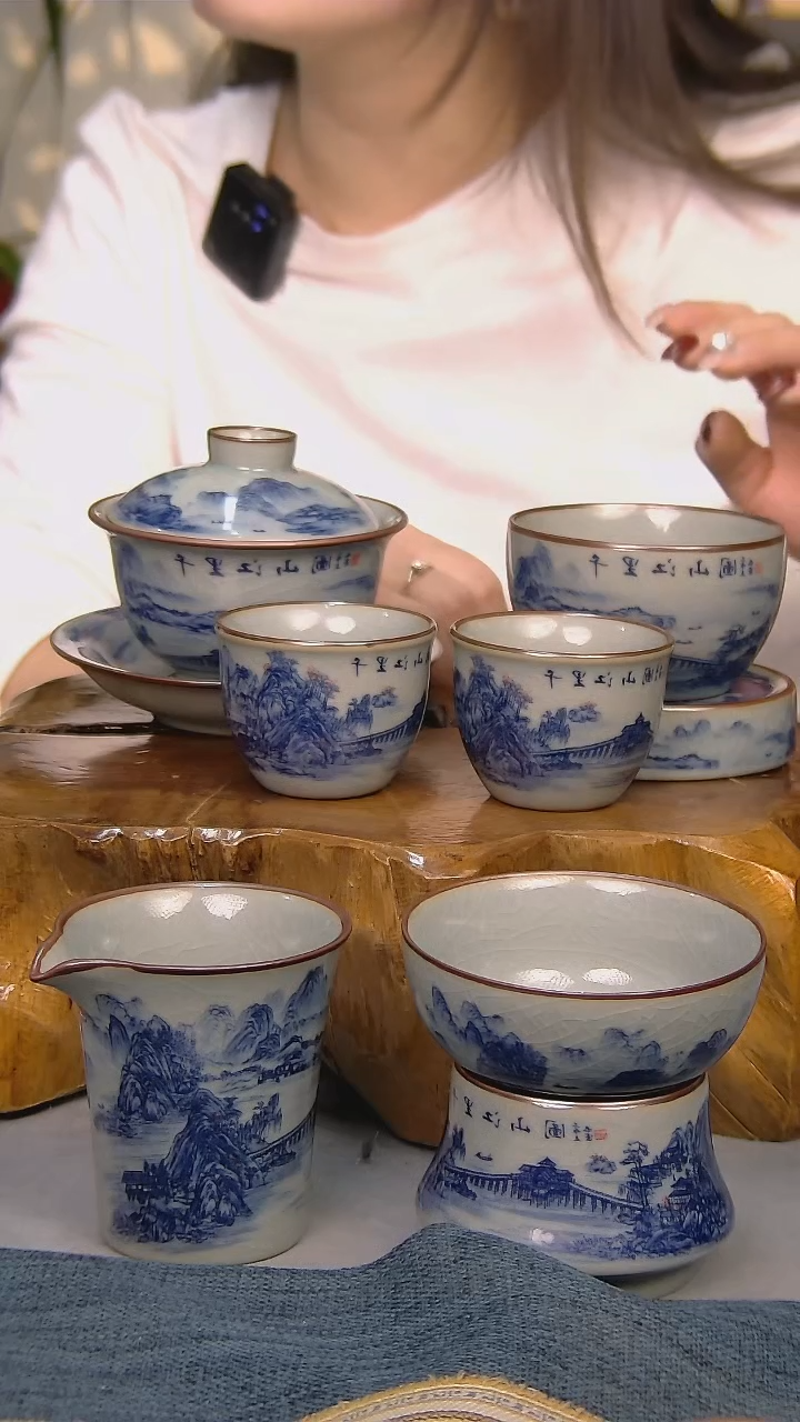 【闪购商品】简装家用款7件套 陶瓷家用茶具系列