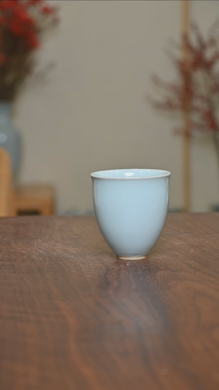 【闪购商品】其他天青釉桑麻款闻香杯70毫升一级