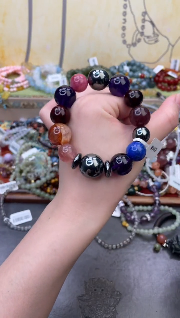 未镶嵌黑曜岩手饰248