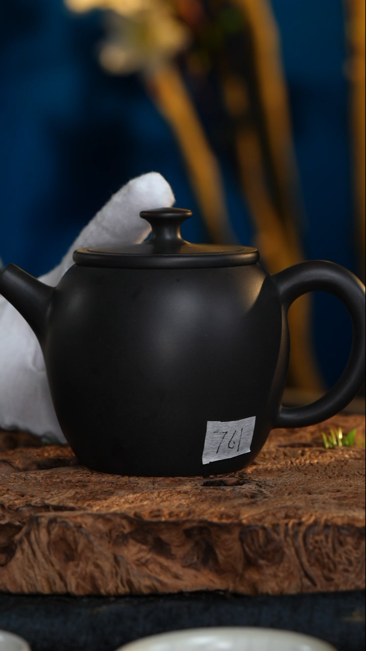 【闪购商品】【761】还原烧素胎木兰壶