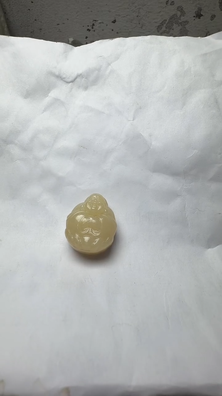 吊坠(赠链)未镶嵌和田玉佛公