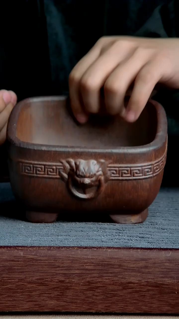 紫砂花盆12.5*6内径尺寸