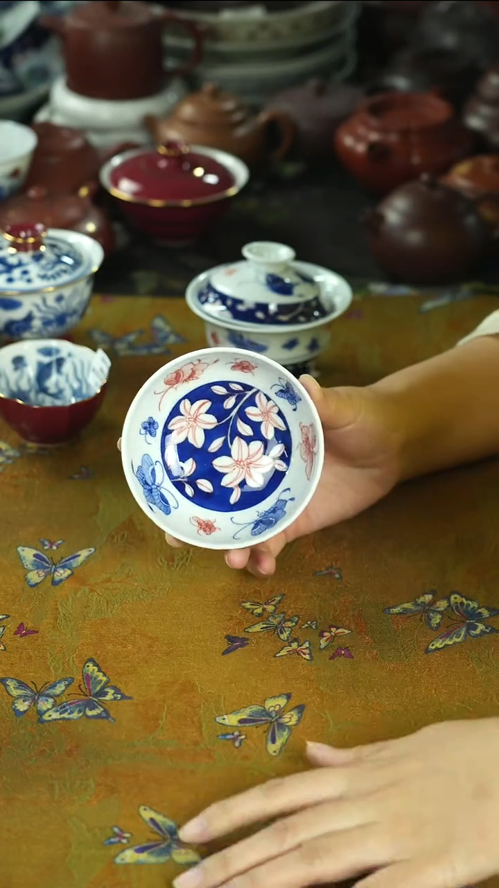 炸茶具 天冷了 围炉煮茶中~~