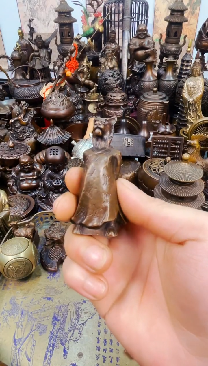 精铜工匠  独具韵味