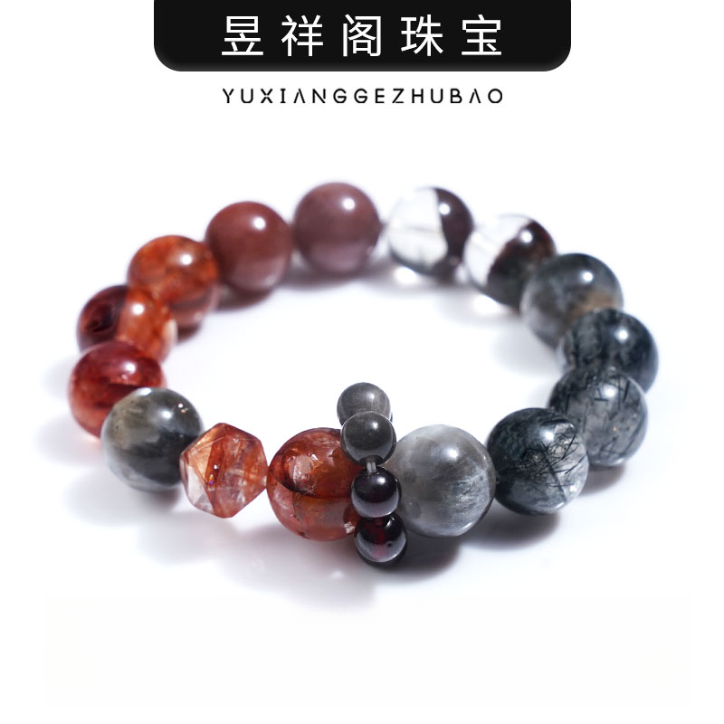 【梧桐蝉鸣】 轻奢水晶手链 暗黑系列