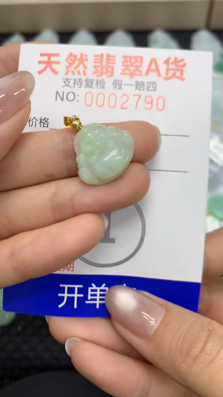 【闪购商品】翡翠颈饰未镶嵌11111111111