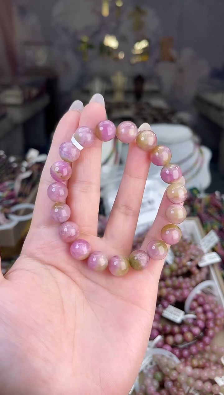 【闪购商品】/未镶嵌碧玺10mm+碧玺单圈多样性发货