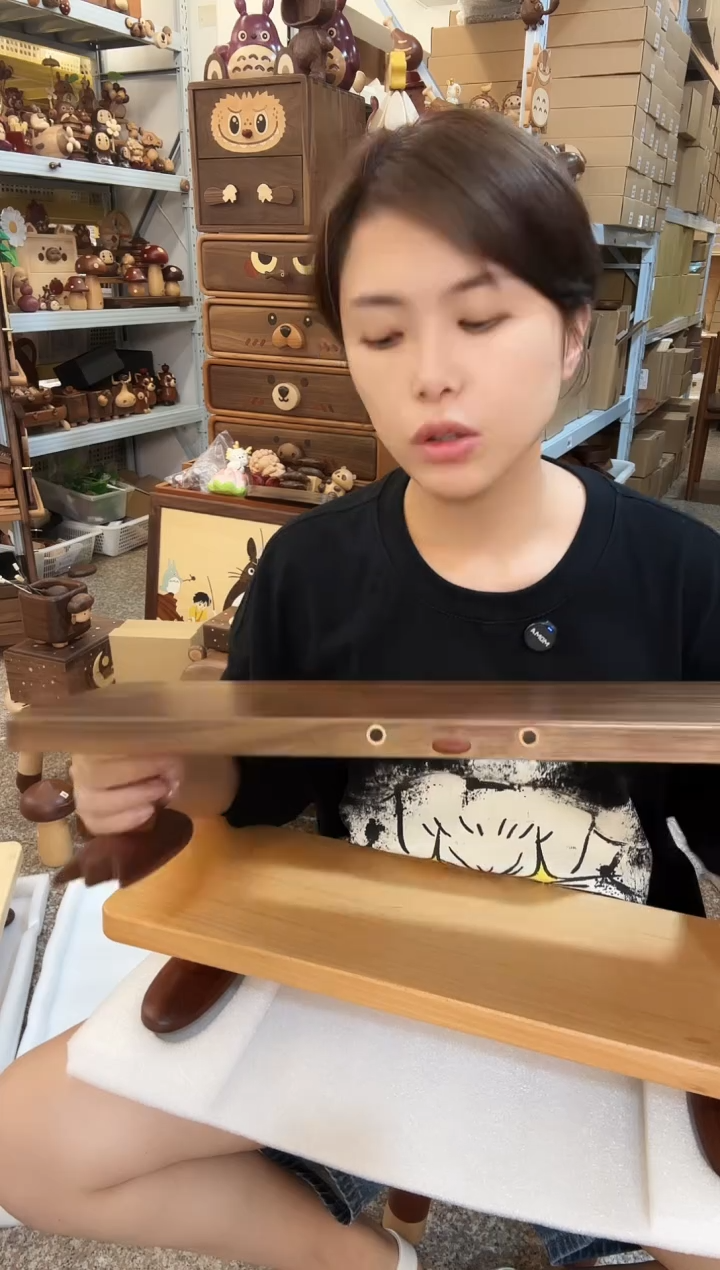 木黑胡桃小鸡增高架