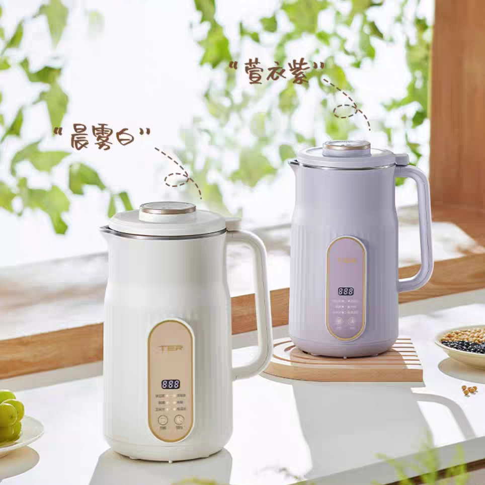 豆浆机家用破壁机小型新款低音免滤全自动加热榨汁辅食机豆浆机