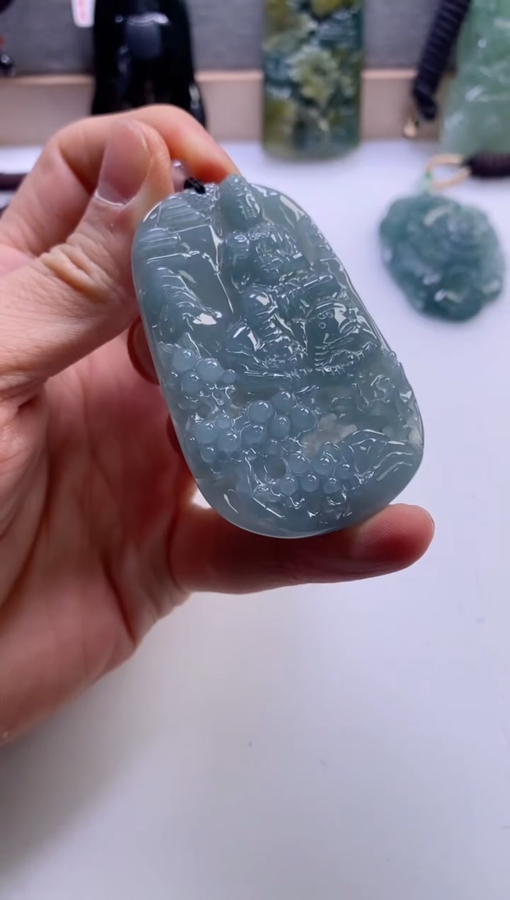 【闪购商品】翡翠挂件未镶嵌