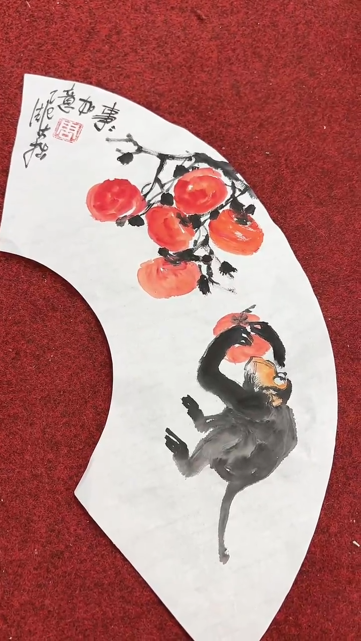 国画周大拙/国画/花鸟