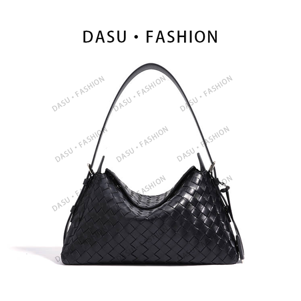 【苏总专属】ZG-M7988G-黑色杏女士时尚潮流气质小众腋下包斜挎包