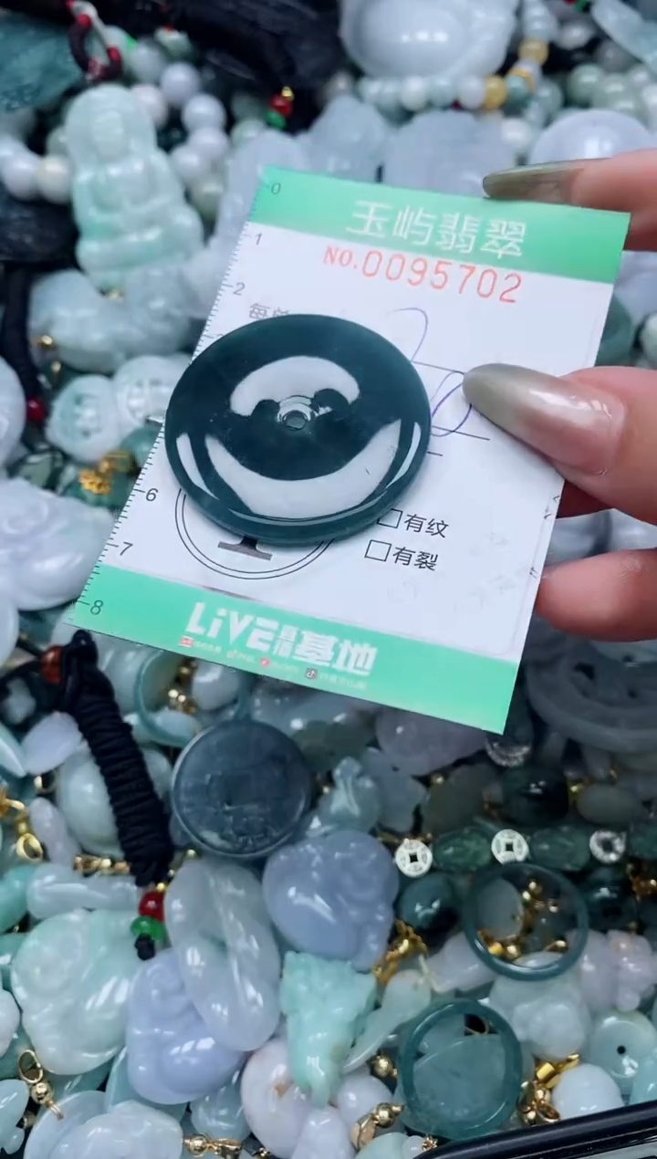 【闪购商品】翡翠颈饰未镶嵌闪购0095702