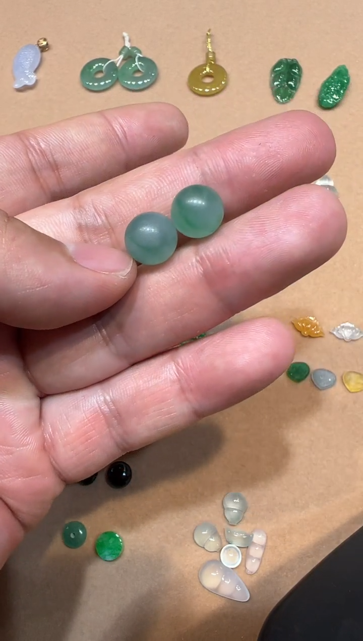 【闪购商品】定制翡翠未镶嵌珠子