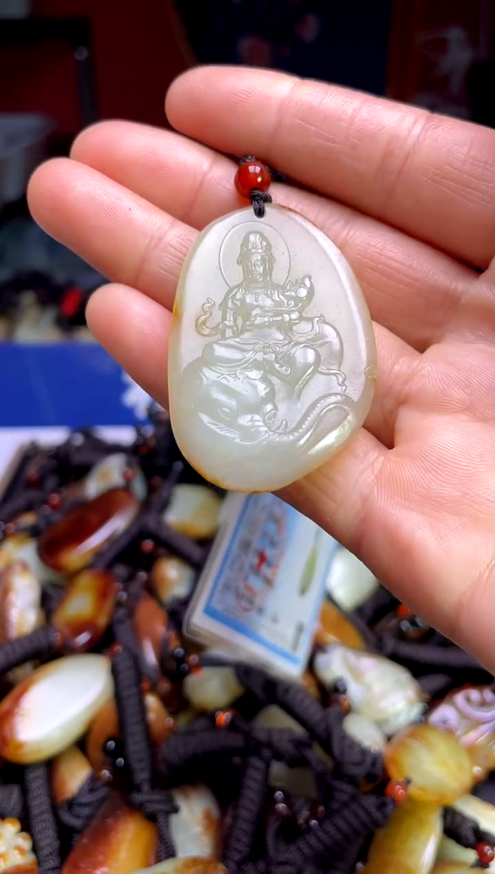 【闪购商品】和田玉颈饰未镶嵌123
