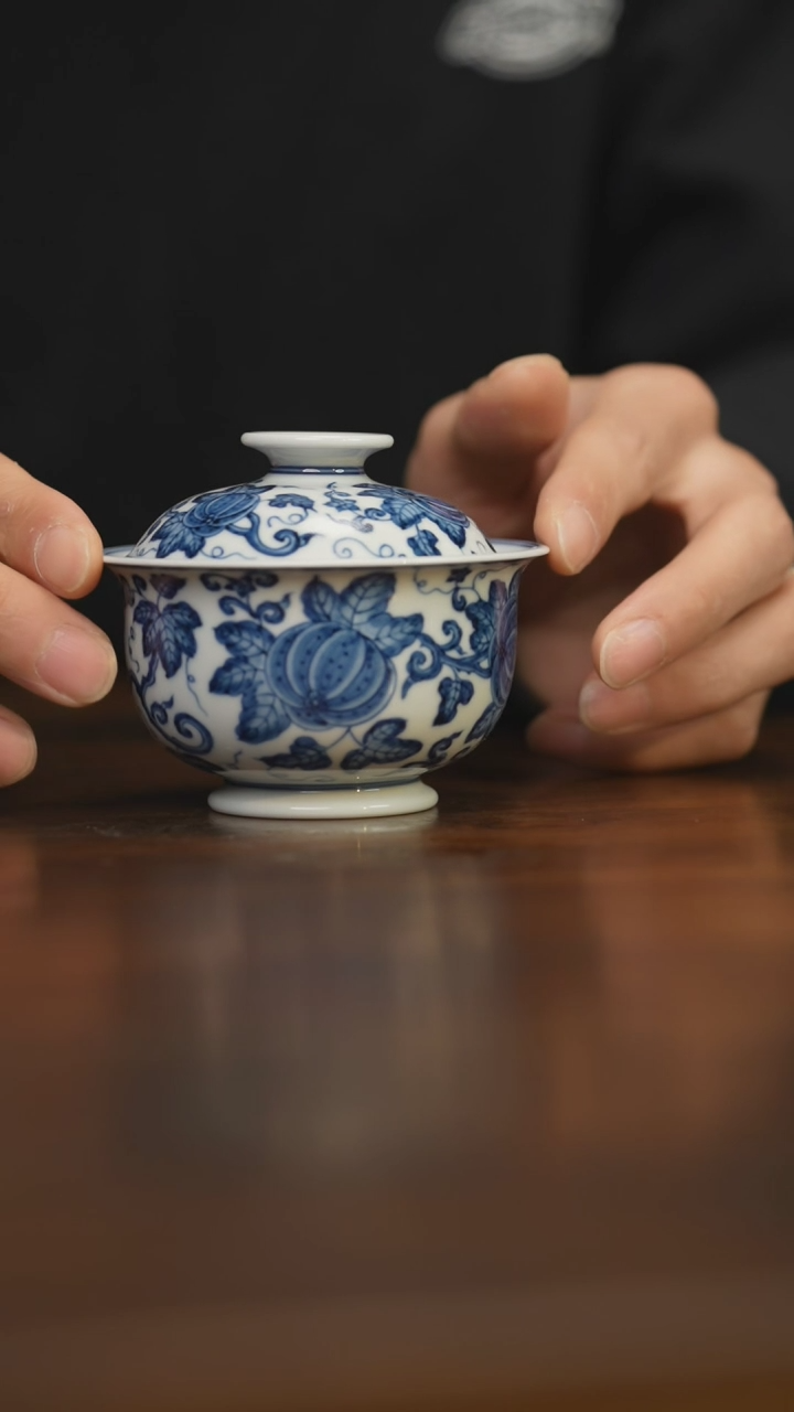 【闪购商品】杯柴窑青花破价福利