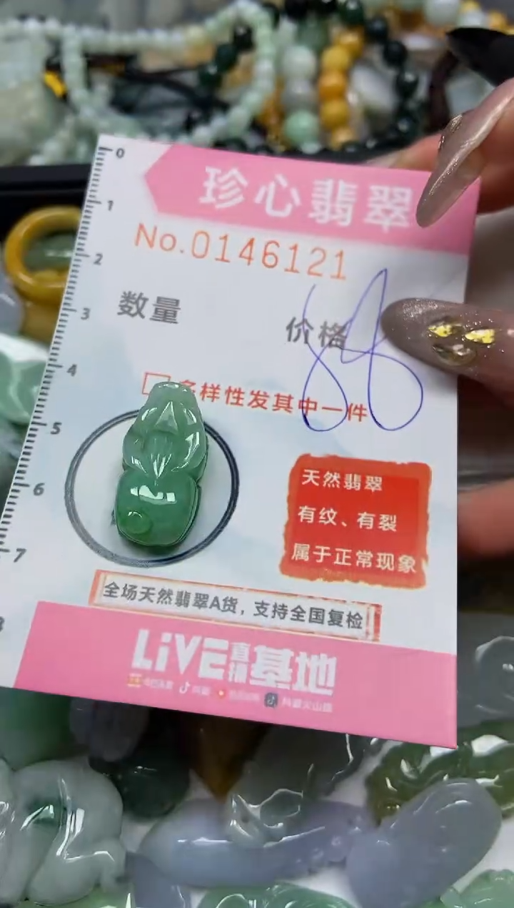 【闪购商品】翡翠颈饰未镶嵌闪购0146121