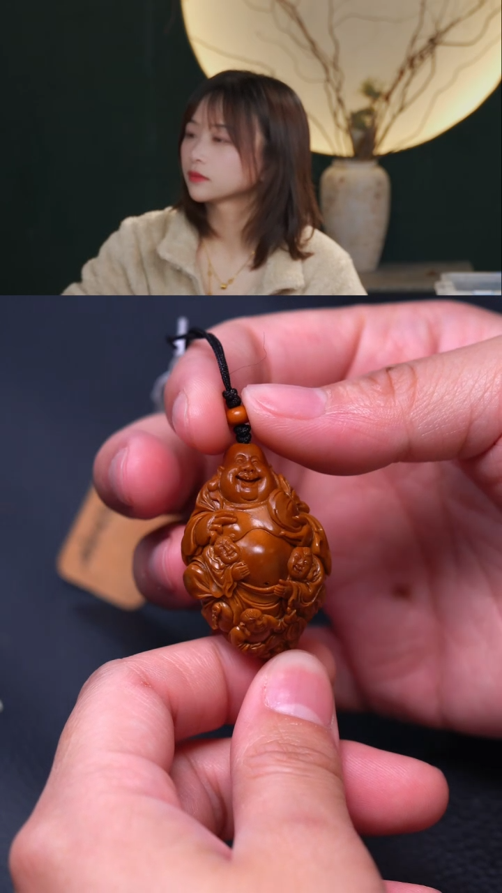 【闪购商品】橄榄核手串/手链五子弥勒