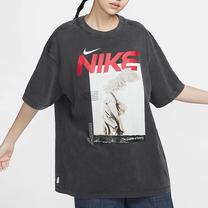 【HN荟聚NK】NIKE耐克夏季女子潮流宽松运动休闲短袖T恤HF6292060