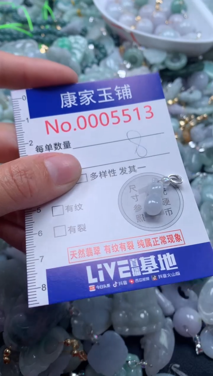 颈饰未镶嵌翡翠5513