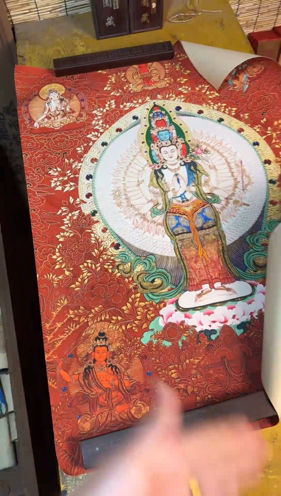 卷轴画精品唐卡===藏藏-77