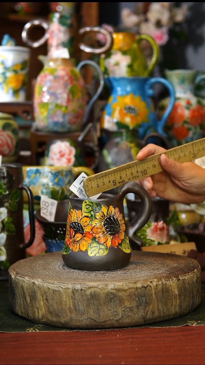 陶瓷155景德镇手工手绘釉下彩