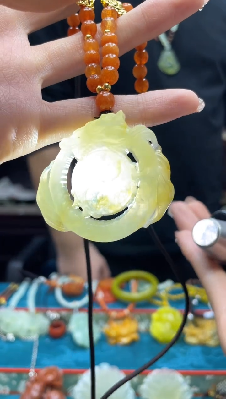 未镶嵌岫玉吊坠·多样性发*货拍一发一