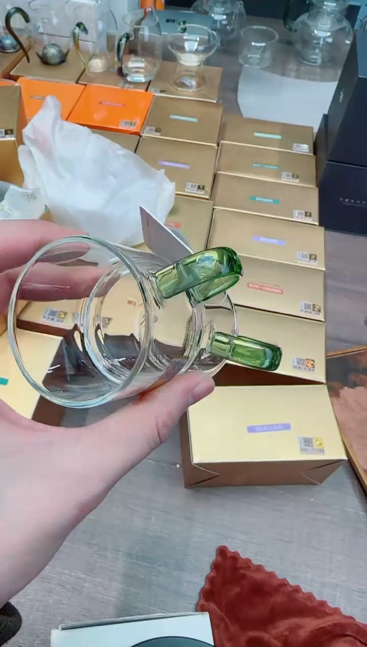 禾器粉金标逸杯湖绿1对