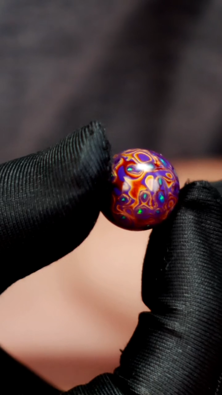 疯子大漆紫金满欧15mm