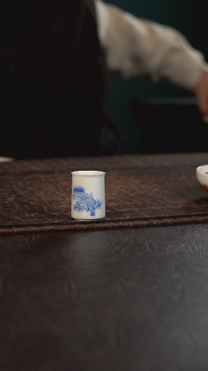 【闪购商品】杯聚澜堂富贵清供拇指杯