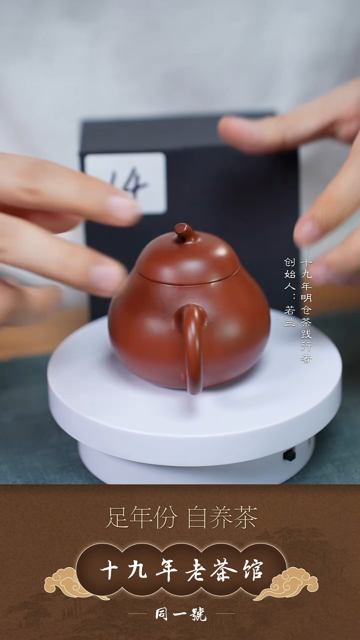 茶壶紫砂宜兴原矿紫砂壶14号