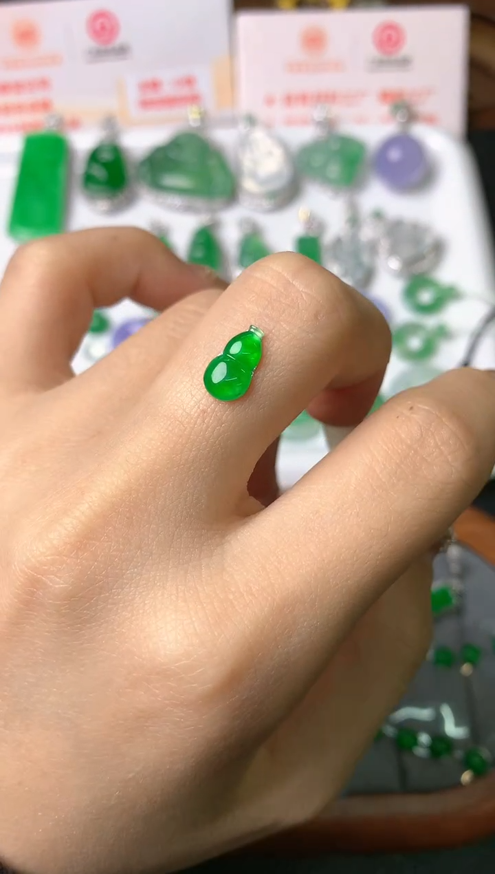 【闪购商品】定制翡翠未镶嵌裸石（镶嵌定制）