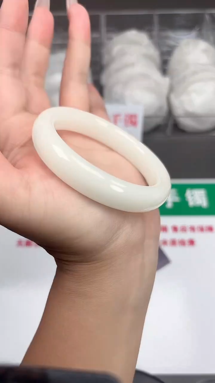 和田玉手镯未镶嵌94-3-52