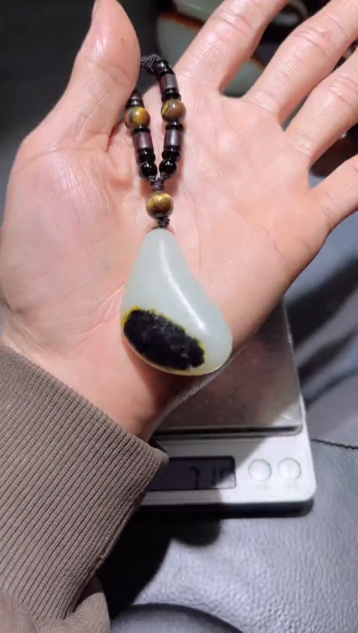 【闪购商品】和田玉（子料）挂件未镶嵌YL-ZZ-1.15-142