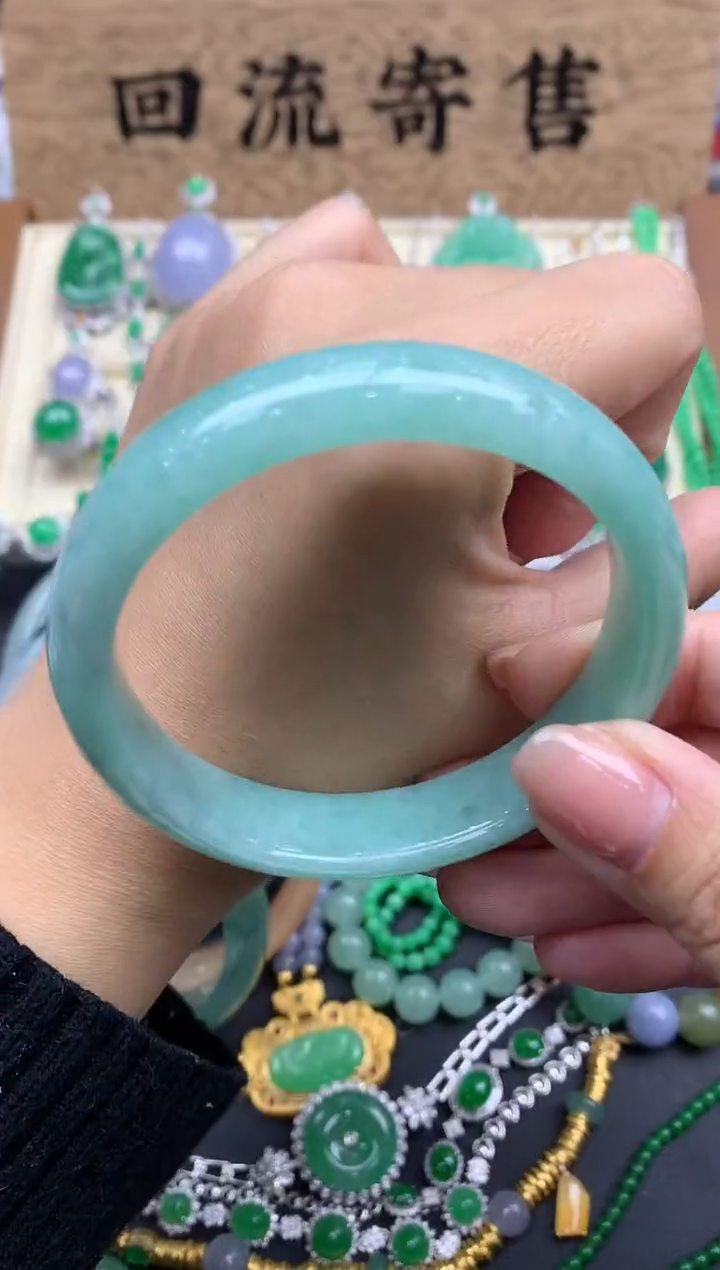 【闪购商品】翡翠手镯未镶嵌308-中国好珍宝