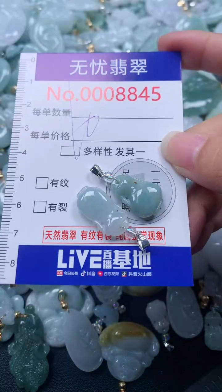 颈饰未镶嵌翡翠8845