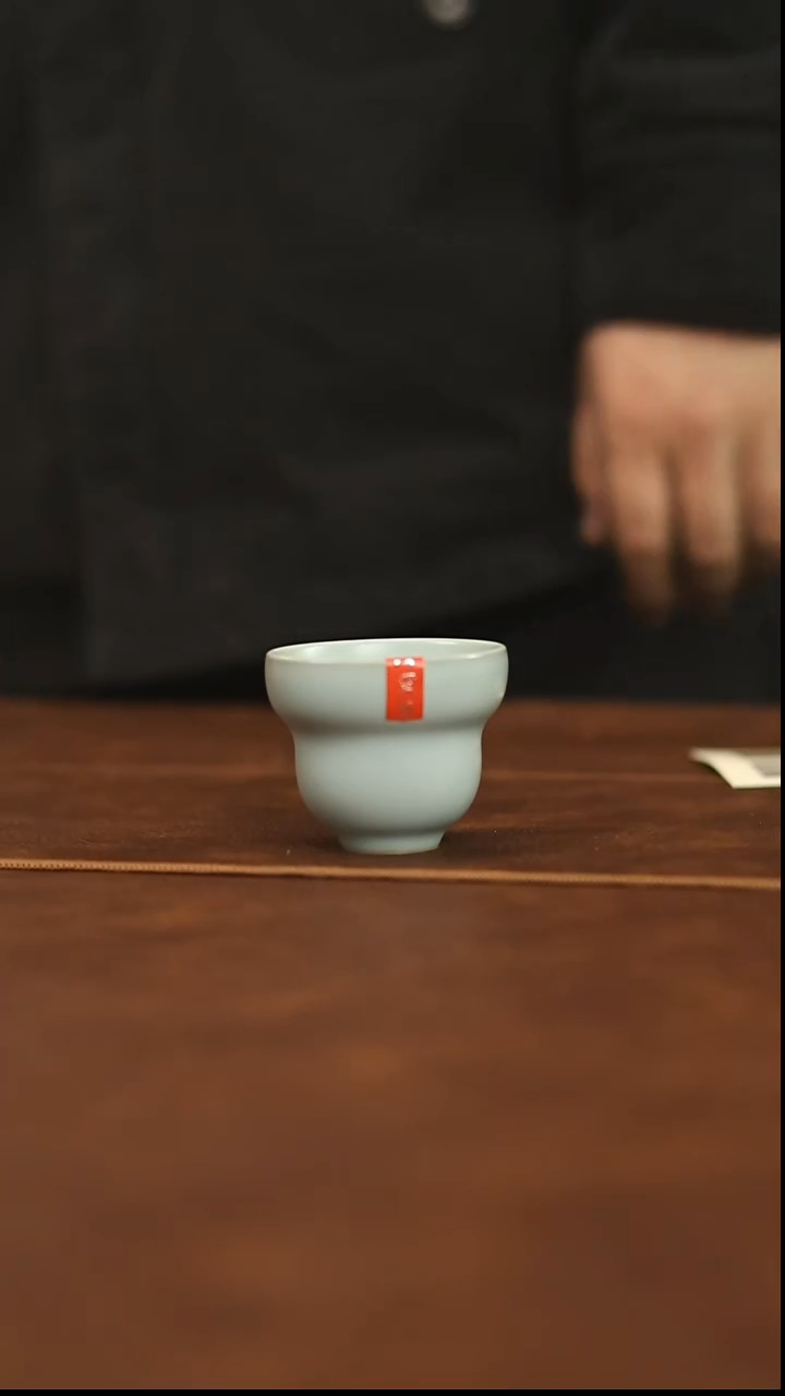 元本道天青葫芦杯（无礼盒）