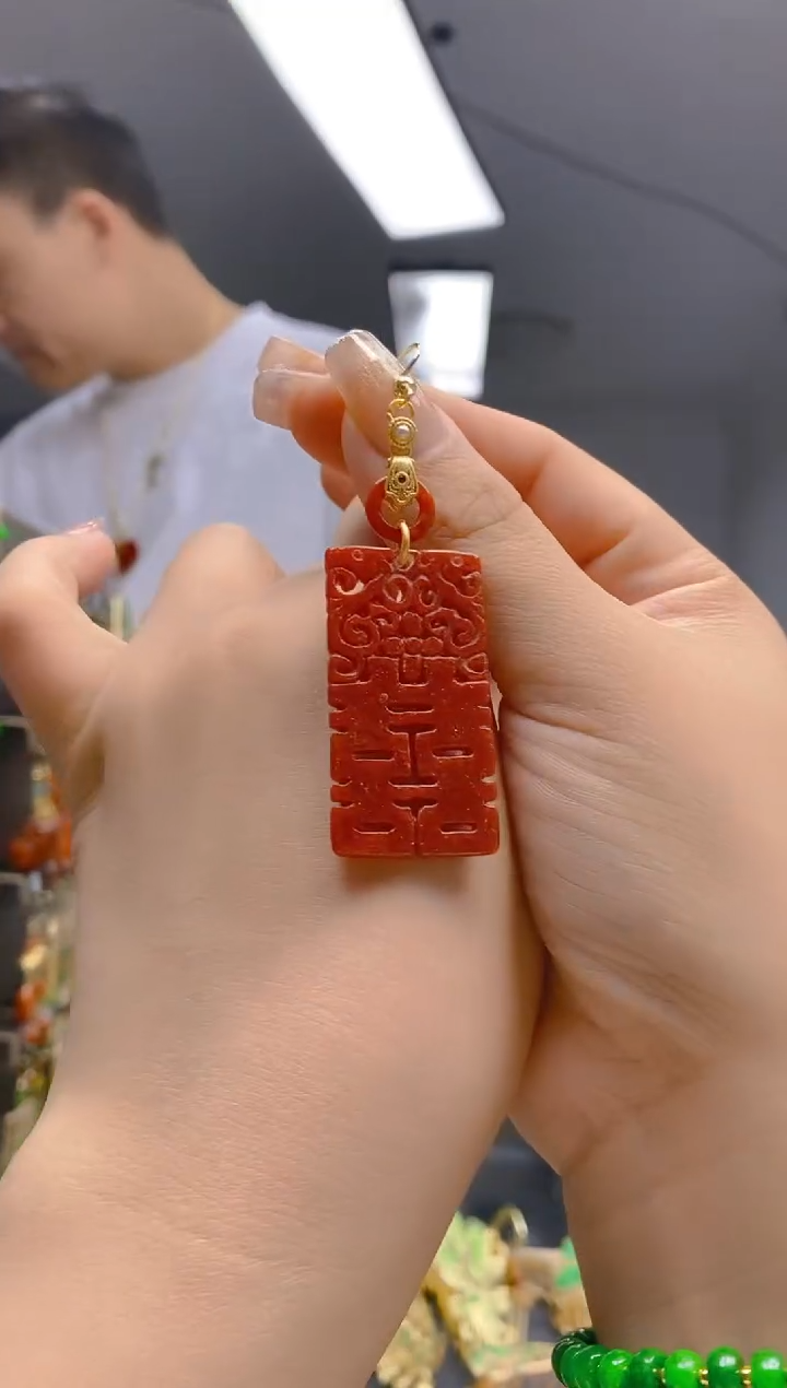 【闪购商品】翡翠耳饰合金296翡翠耳钩一个